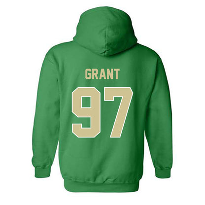 USF - NCAA Football : Jahari Grant - Sports Shersey Hooded Sweatshirt