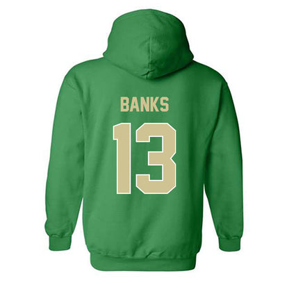 USF - NCAA Football : Kajuan Banks - Sports Shersey Hooded Sweatshirt