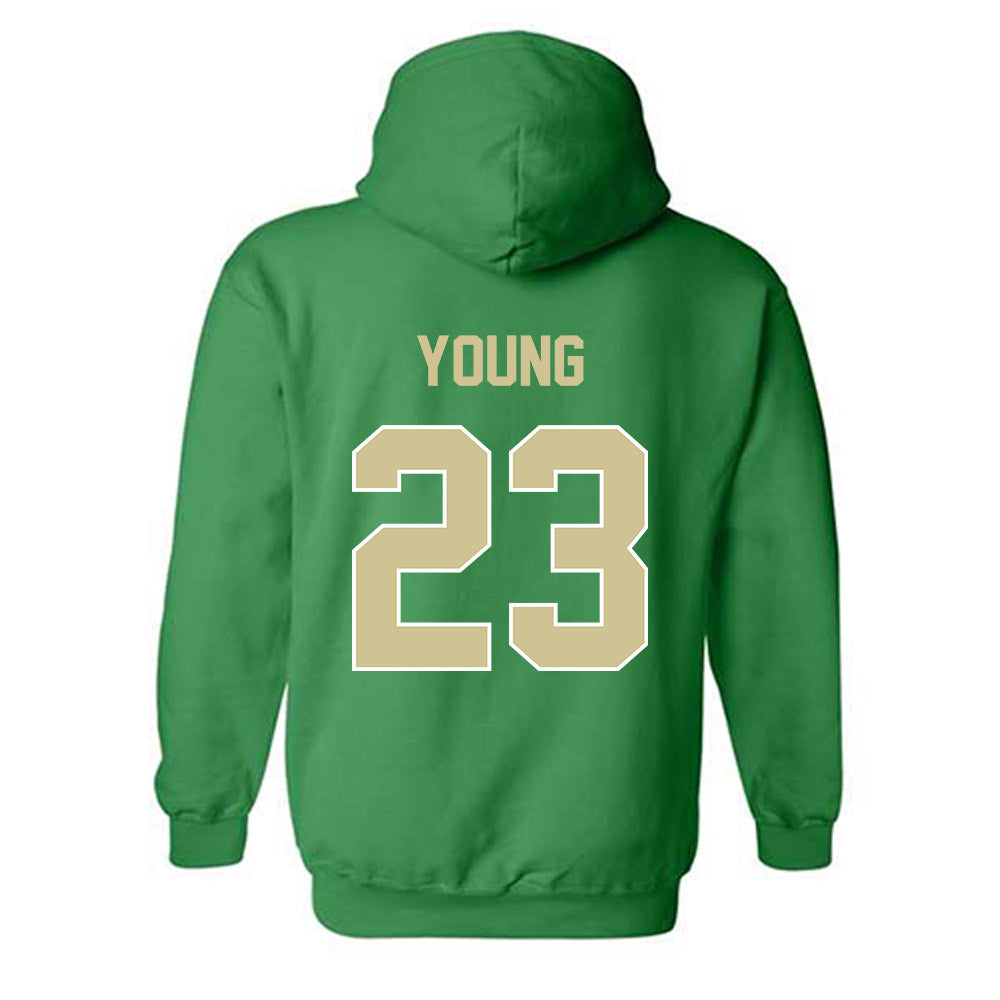 USF - NCAA Football : Yasias Young - Sports Shersey Hooded Sweatshirt