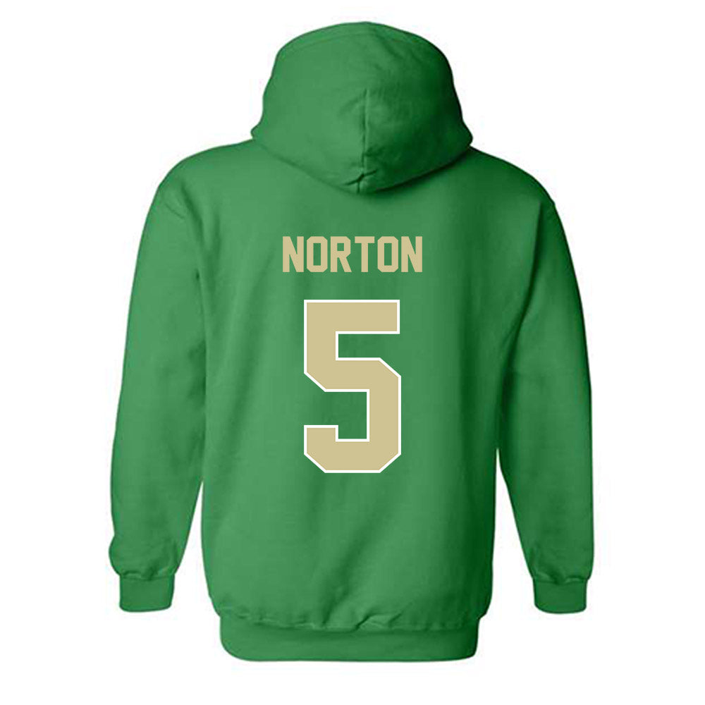 USF - NCAA Football : Cartevious Norton - Sports Shersey Hooded Sweatshirt-1