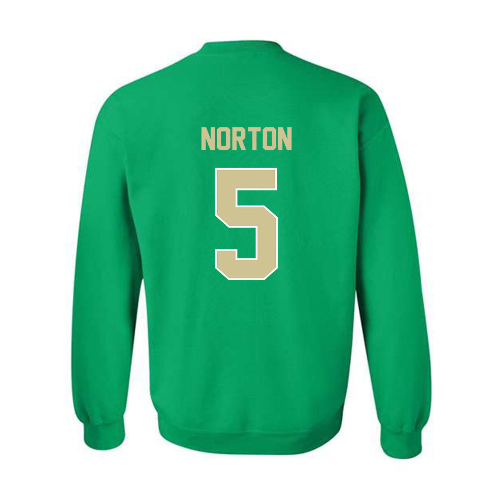 USF - NCAA Football : Cartevious Norton - Sports Shersey Crewneck Sweatshirt-1