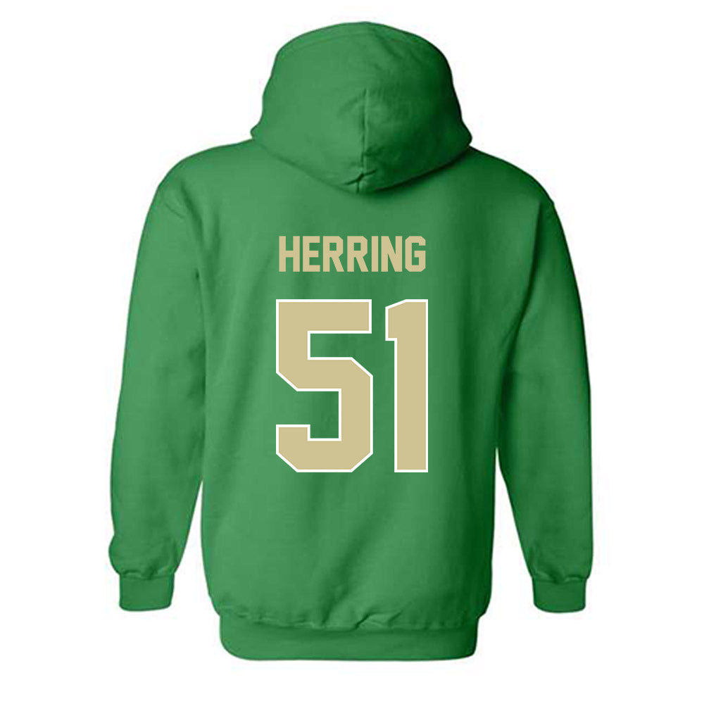 USF - NCAA Football : Zane Herring - Sports Shersey Hooded Sweatshirt