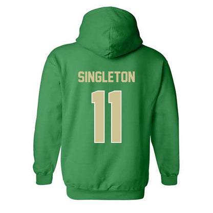 USF - NCAA Football : Keshaun Singleton - Sports Shersey Hooded Sweatshirt-1