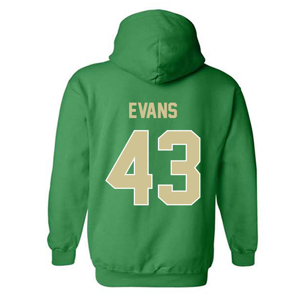 USF - NCAA Football : Cooper Evans - Sports Shersey Hooded Sweatshirt