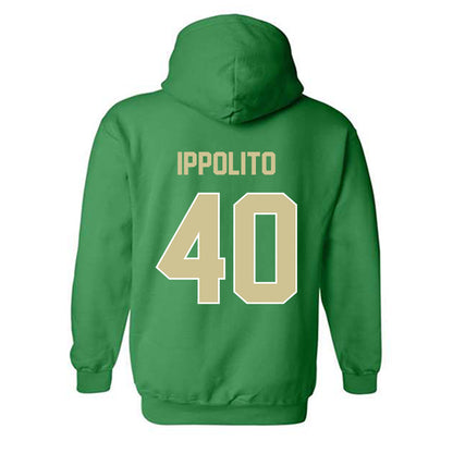 USF - NCAA Football : Ty Ippolito - Sports Shersey Hooded Sweatshirt