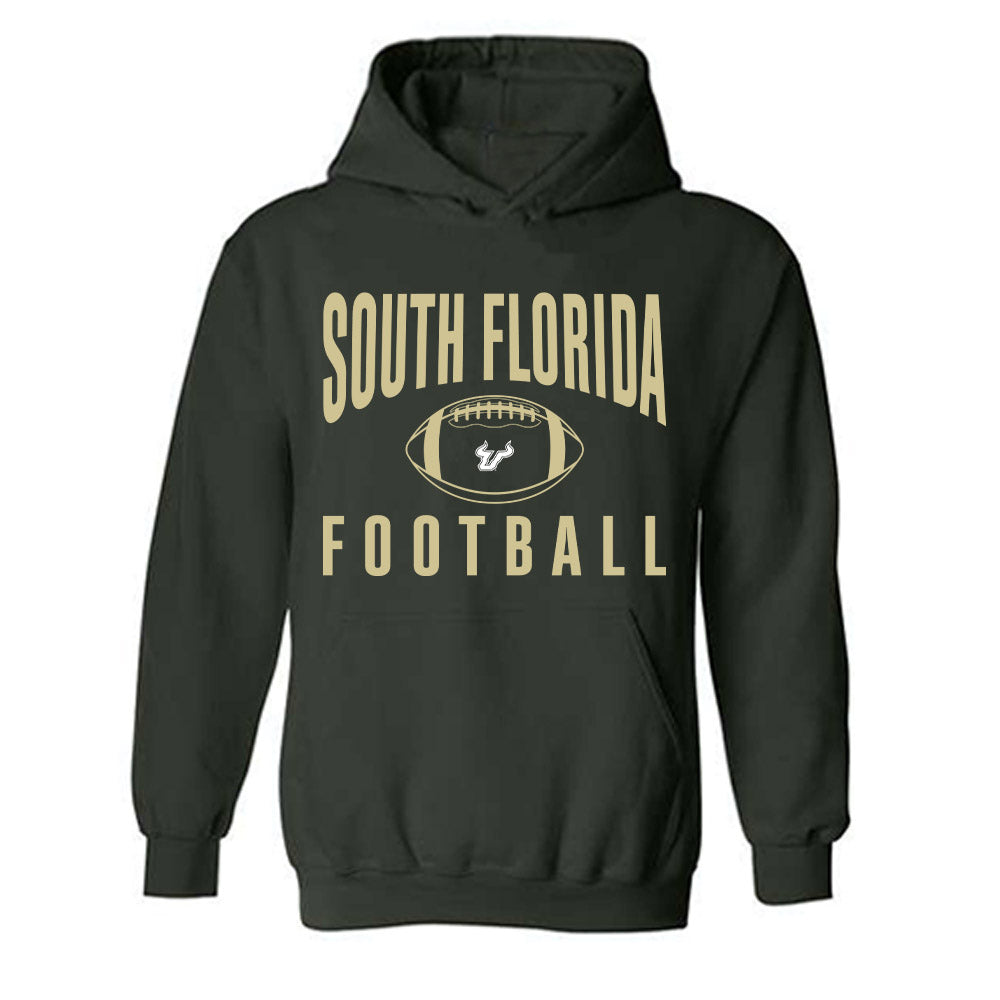 USF - NCAA Football : Douglas Blue-Eli - Sports Shersey Hooded Sweatshirt