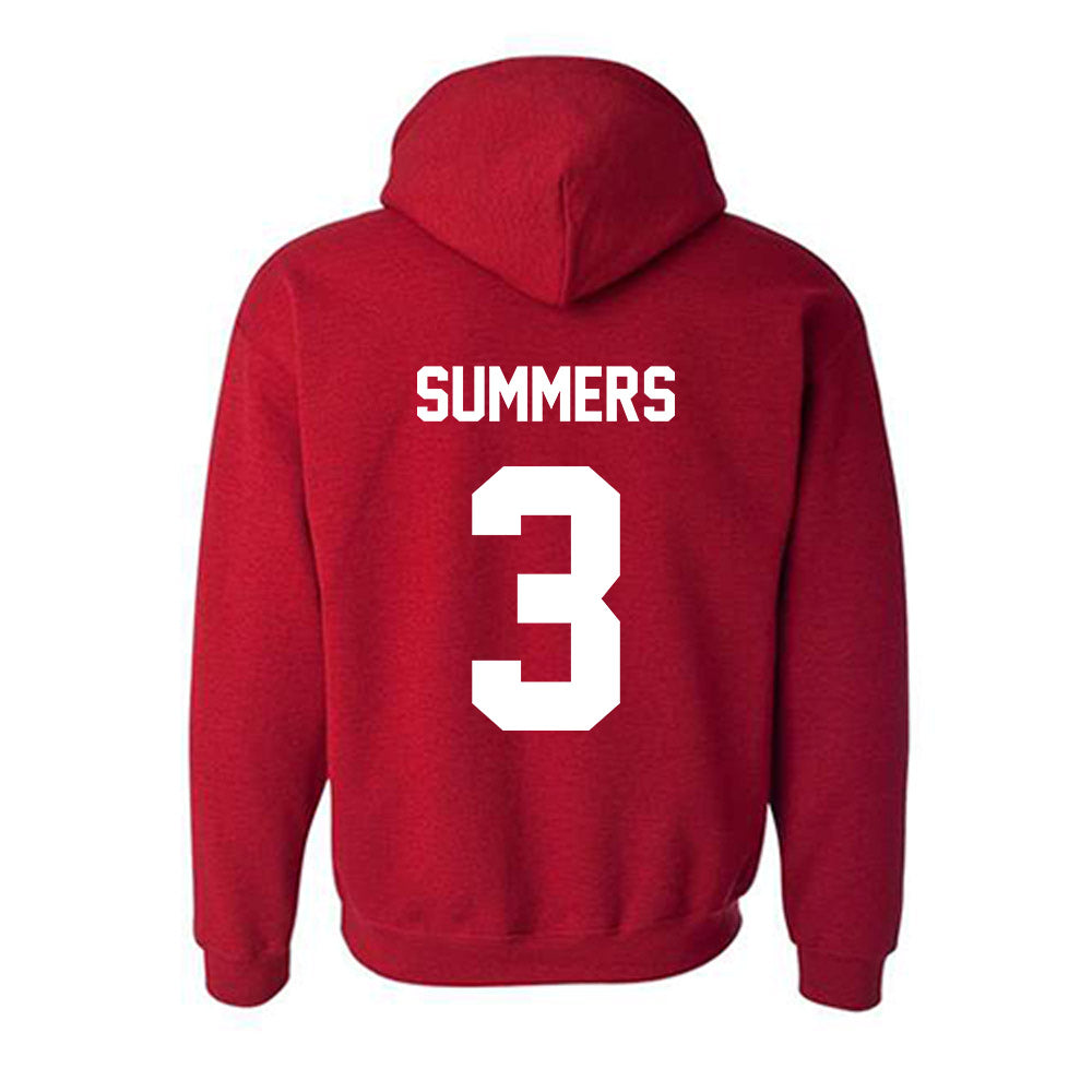 Arkansas State - NCAA Football : Hunter Summers - Classic Shersey Hooded Sweatshirt