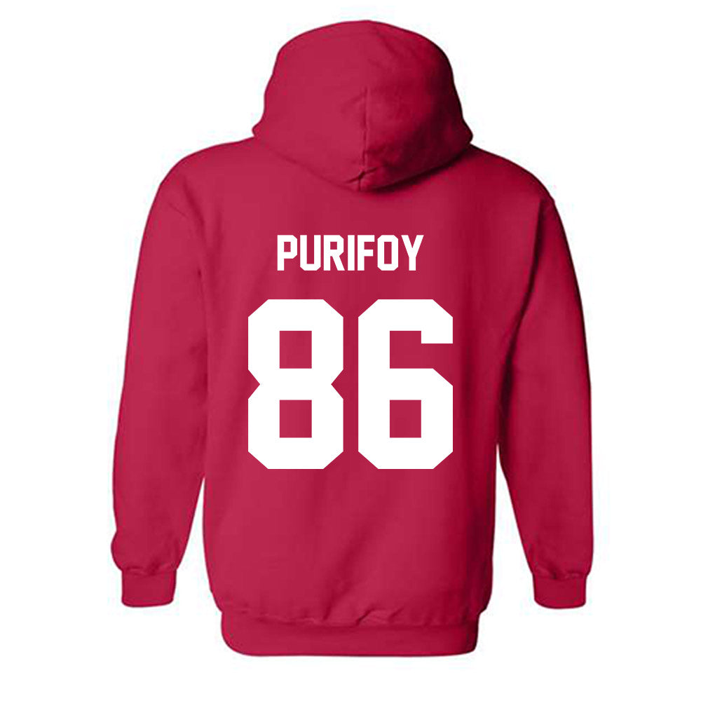 Arkansas State - NCAA Football : Skylar Purifoy - Hooded Sweatshirt