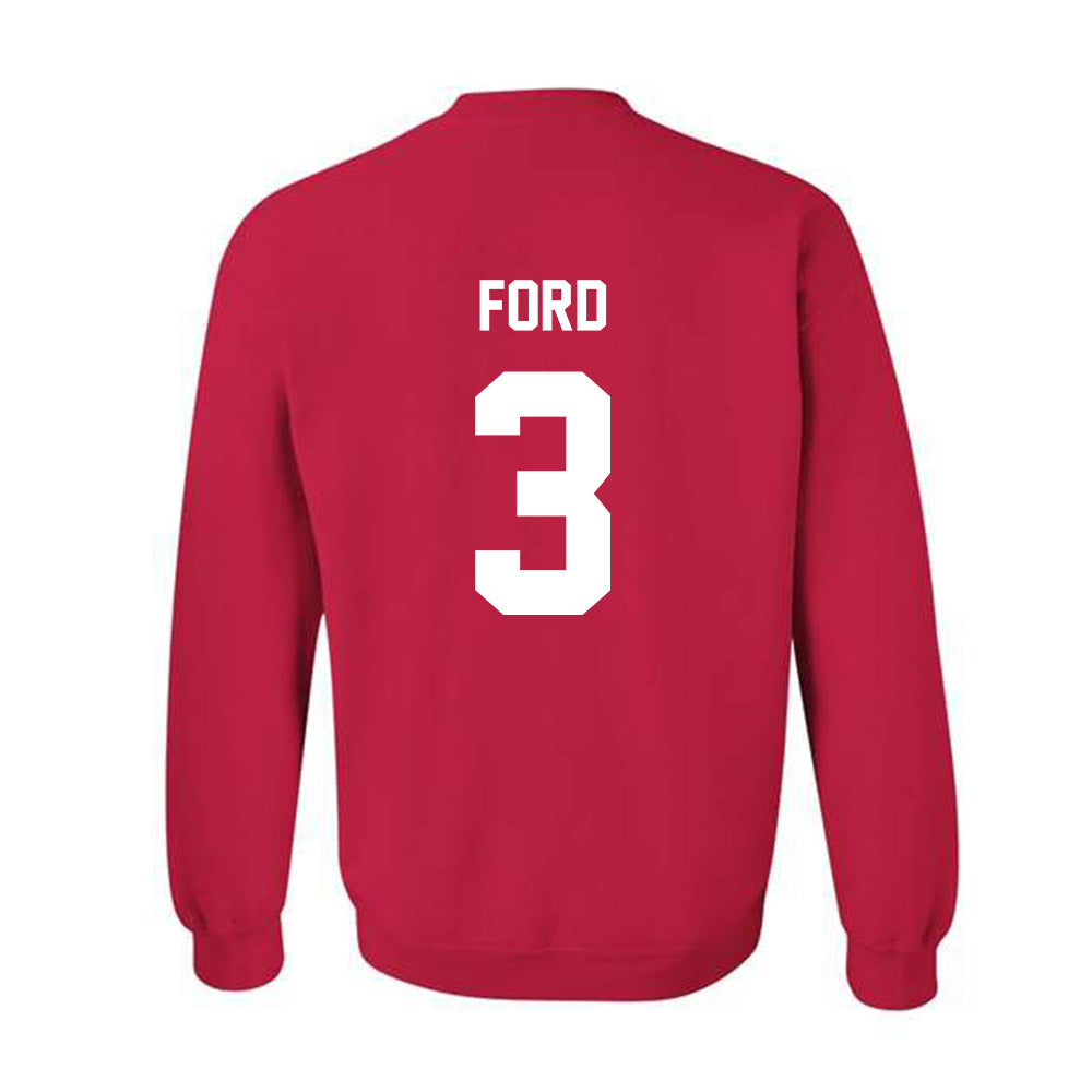 Arkansas State - NCAA Men's Basketball : Derrian Ford - Crewneck Sweatshirt