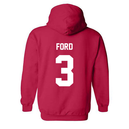 Arkansas State - NCAA Men's Basketball : Derrian Ford - Hooded Sweatshirt