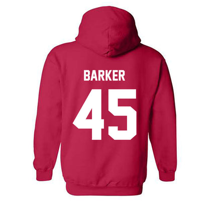 Arkansas State - NCAA Baseball : Michael Barker - Hooded Sweatshirt