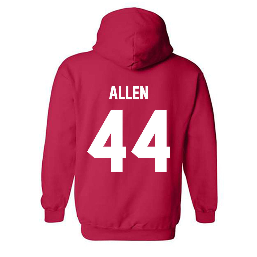 Arkansas State - NCAA Baseball : Andrew Allen - Classic Shersey Hooded Sweatshirt
