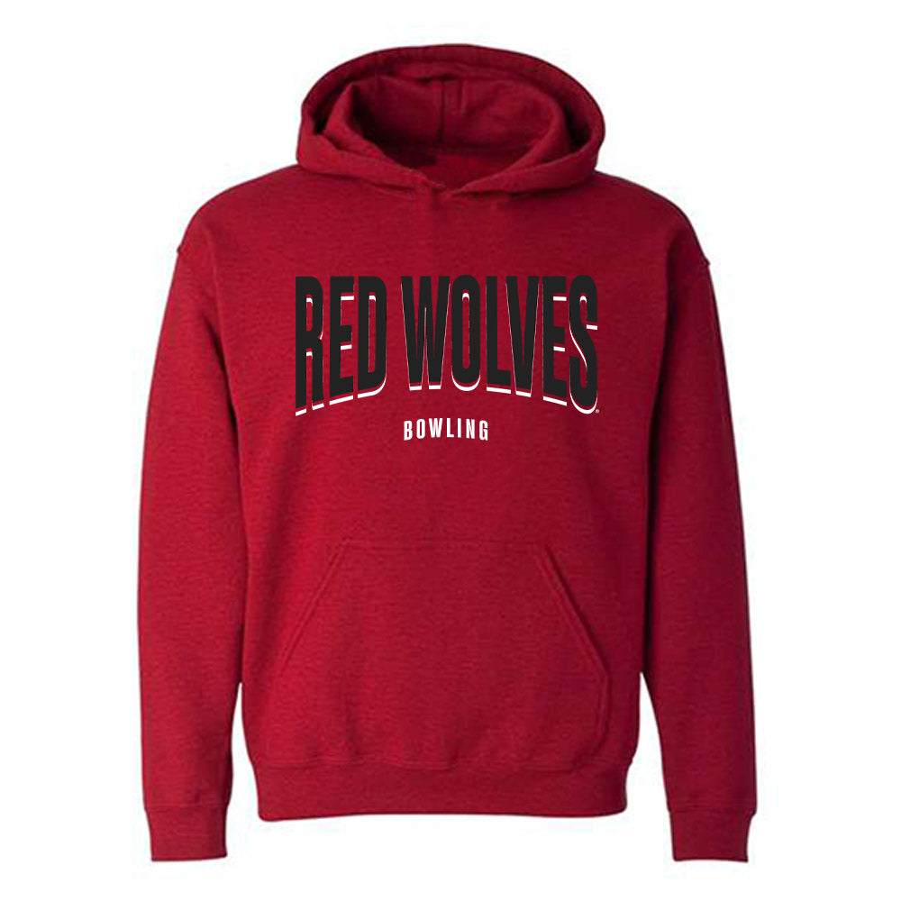 Arkansas State - NCAA Women's Bowling : Katie Ruszczak - Hooded Sweatshirt