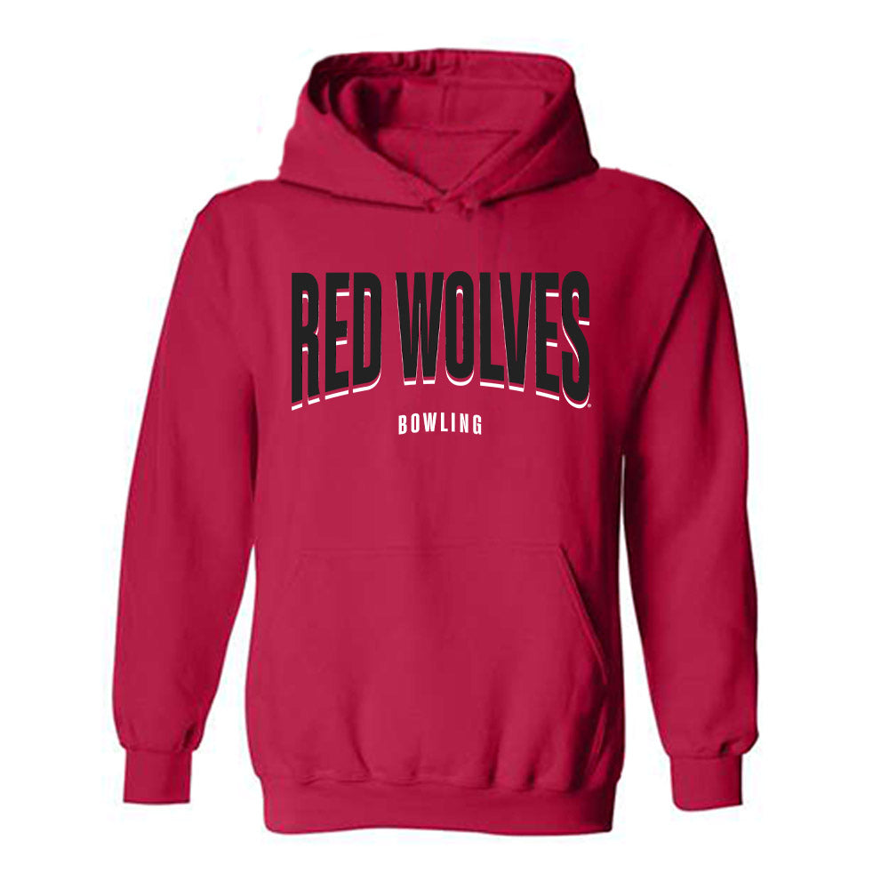 Arkansas State - NCAA Women's Bowling : Katie Ruszczak - Hooded Sweatshirt