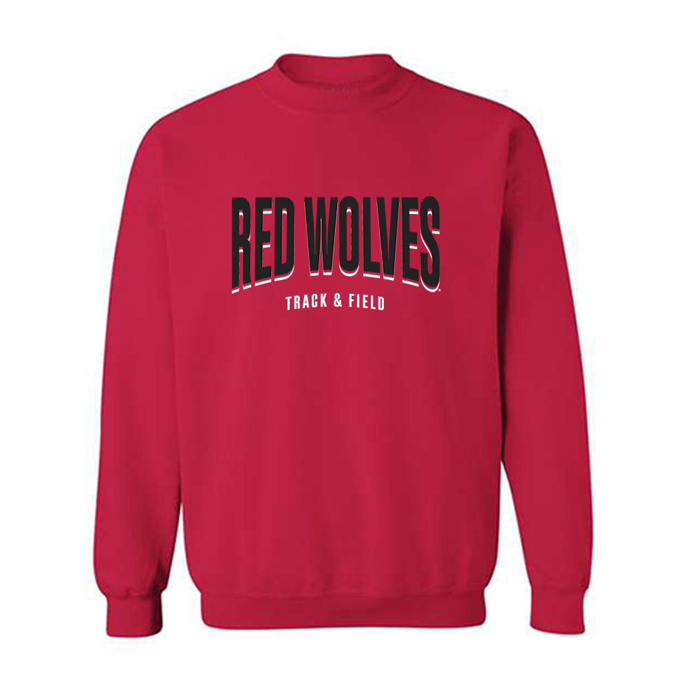 Arkansas State - NCAA Men's Track & Field : Gabe Falting - Crewneck Sweatshirt
