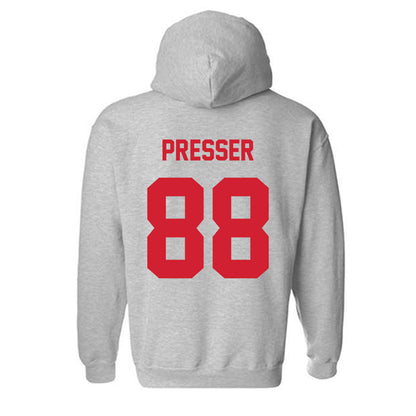 Arkansas State - NCAA Football : Calen Presser - Classic Shersey Hooded Sweatshirt-1