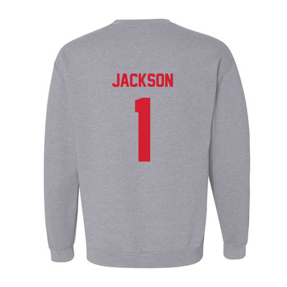Arkansas State - NCAA Football : Braden Jackson - Classic Shersey Crewneck Sweatshirt-1