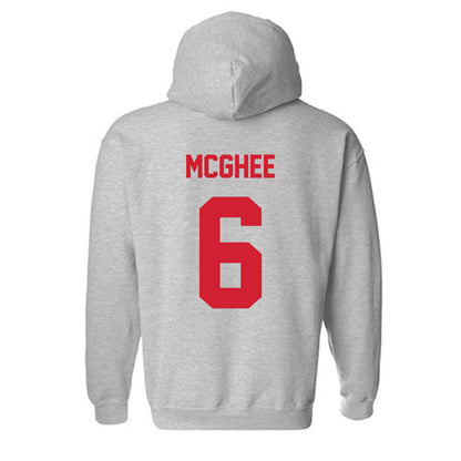Arkansas State - NCAA Football : AG McGhee - Classic Shersey Hooded Sweatshirt-1