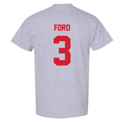 Arkansas State - NCAA Men's Basketball : Derrian Ford - T-Shirt