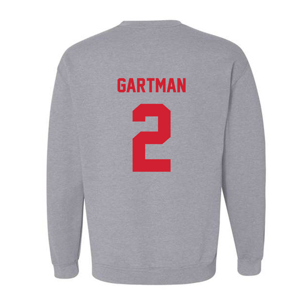 Arkansas State - NCAA Baseball : Drew Gartman - Classic Shersey Crewneck Sweatshirt-1