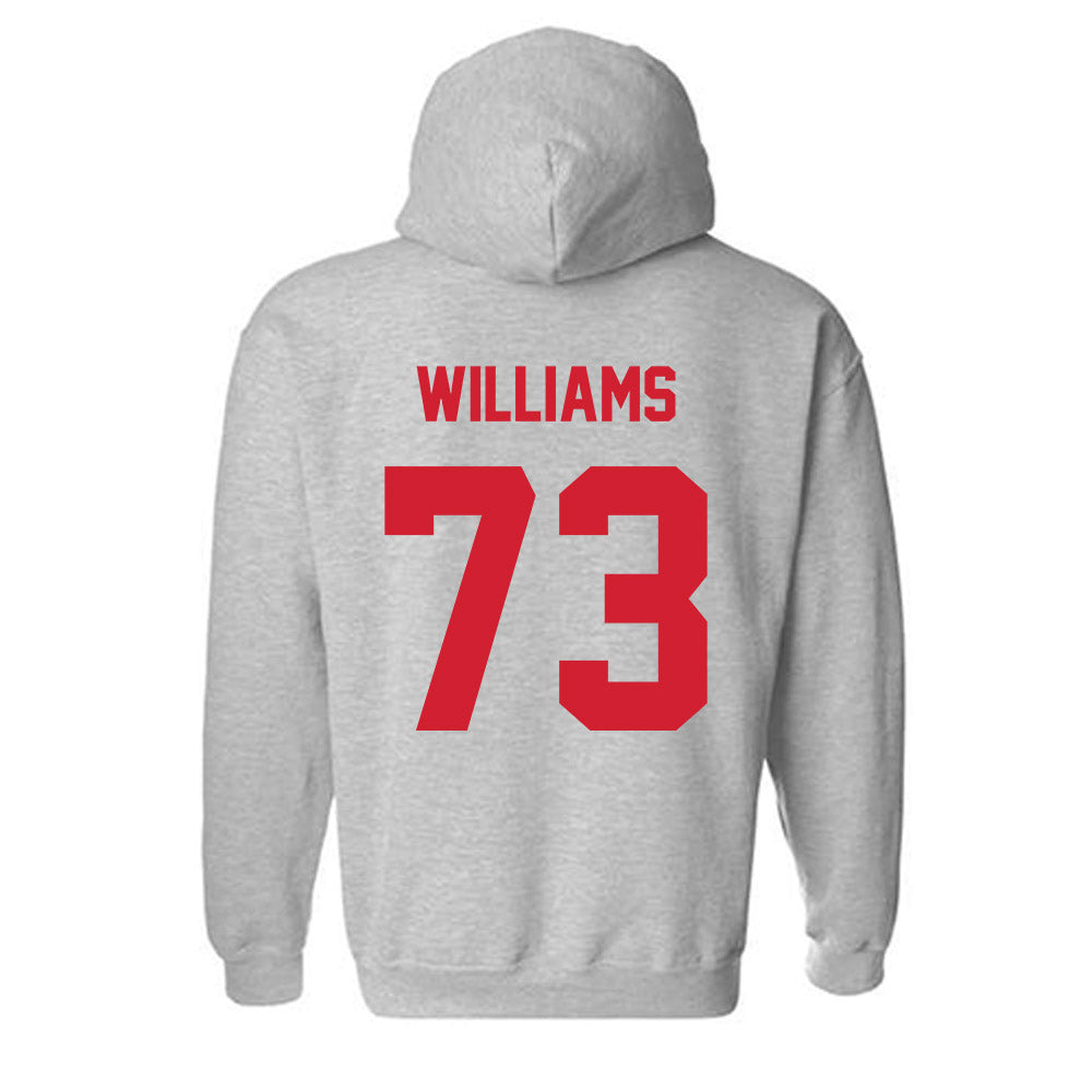 Arkansas State - NCAA Football : Kobe Williams - Classic Shersey Hooded Sweatshirt-1
