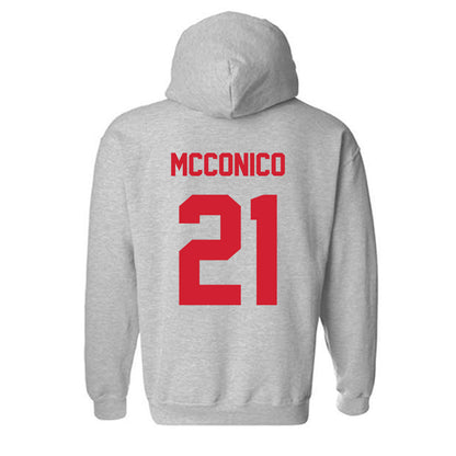 Arkansas State - NCAA Football : Malik McConico - Classic Shersey Hooded Sweatshirt-1