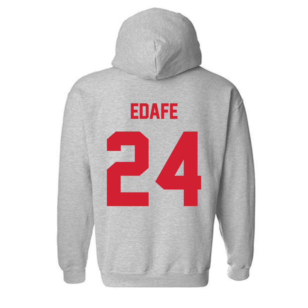 Arkansas State - NCAA Women's Soccer : Omamuzo Edafe - Classic Shersey Hooded Sweatshirt-1