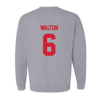Arkansas State - NCAA Baseball : Lane Walton - Classic Shersey Crewneck Sweatshirt-1