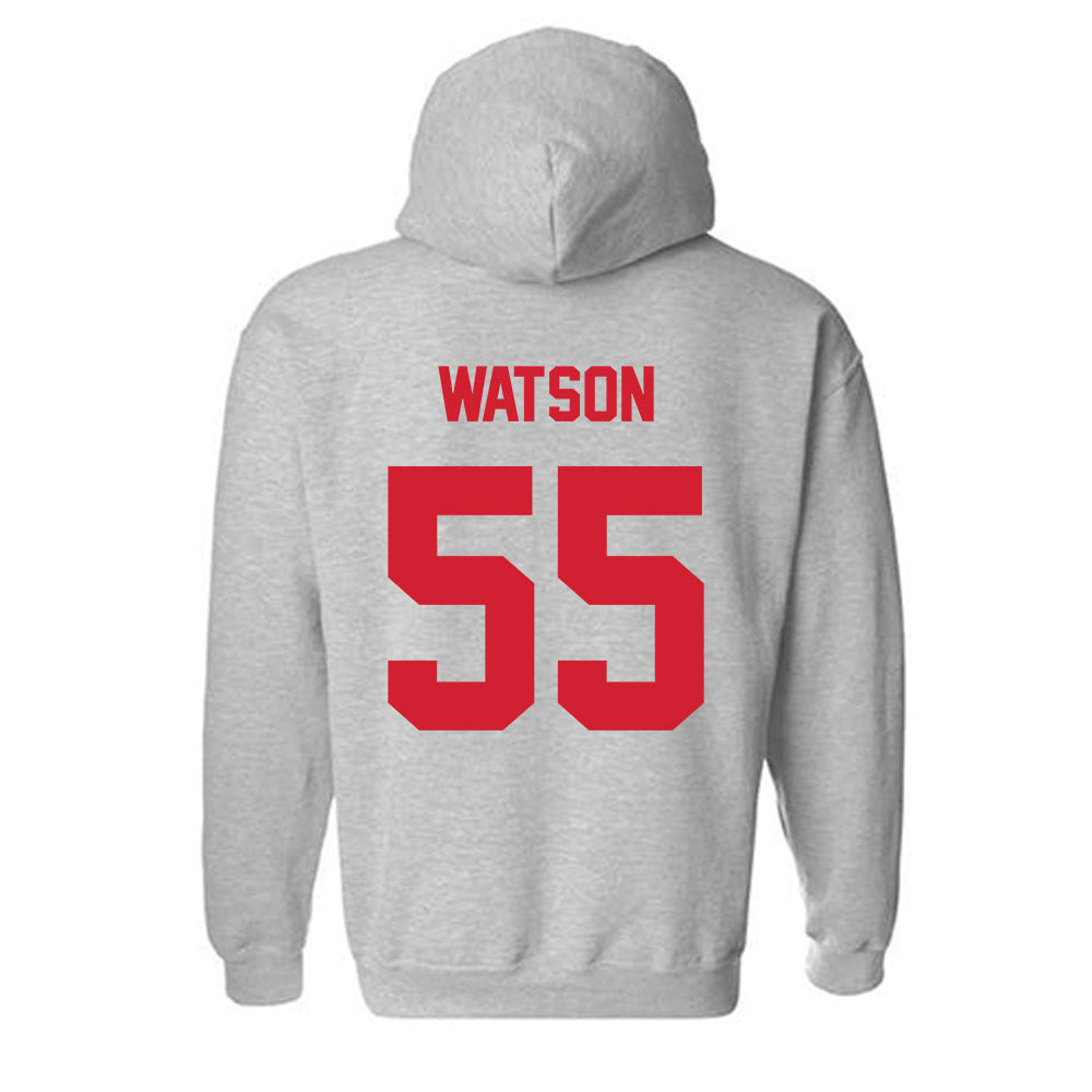 Arkansas State - NCAA Football : Aleric Watson - Classic Shersey Hooded Sweatshirt-1