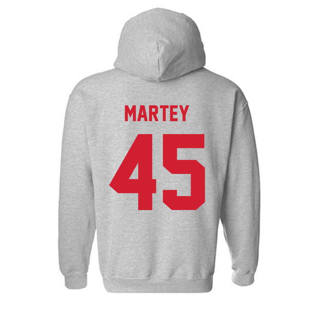 Arkansas State - NCAA Football : Nate Martey - Hooded Sweatshirt