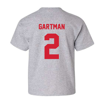 Arkansas State - NCAA Baseball : Drew Gartman - Classic Shersey Youth T-Shirt-1