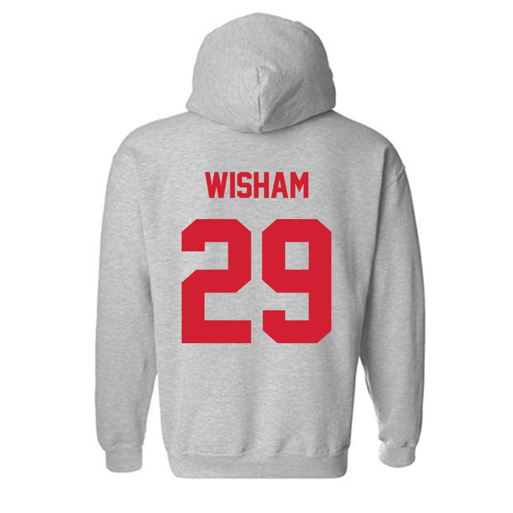 Arkansas State - NCAA Football : Luke Wisham - Classic Shersey Hooded Sweatshirt-1