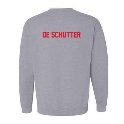 Arkansas State - NCAA Men's Golf : Anthony De Schutter - Crewneck Sweatshirt