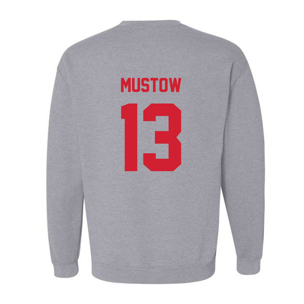 Arkansas State - NCAA Baseball : Adam Mustow - Classic Shersey Crewneck Sweatshirt-1
