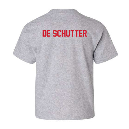 Arkansas State - NCAA Men's Golf : Anthony De Schutter - Youth T-Shirt