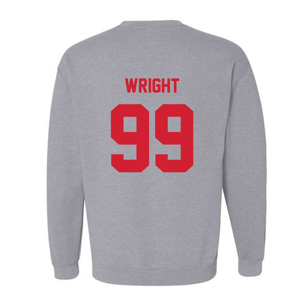Arkansas State - NCAA Football : Quincy Wright - Classic Shersey Crewneck Sweatshirt-1