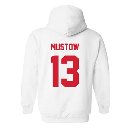 Arkansas State - NCAA Baseball : Adam Mustow - Classic Shersey Hooded Sweatshirt-1
