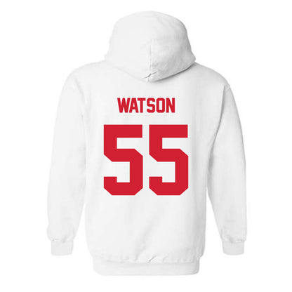 Arkansas State - NCAA Football : Aleric Watson - Classic Shersey Hooded Sweatshirt-1