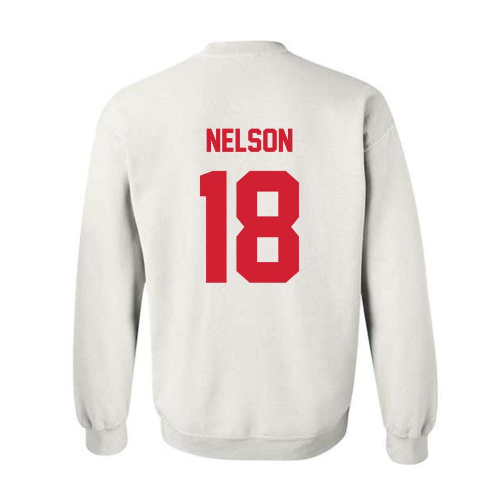 Arkansas State - NCAA Baseball : Jack Nelson - Classic Shersey Crewneck Sweatshirt-1