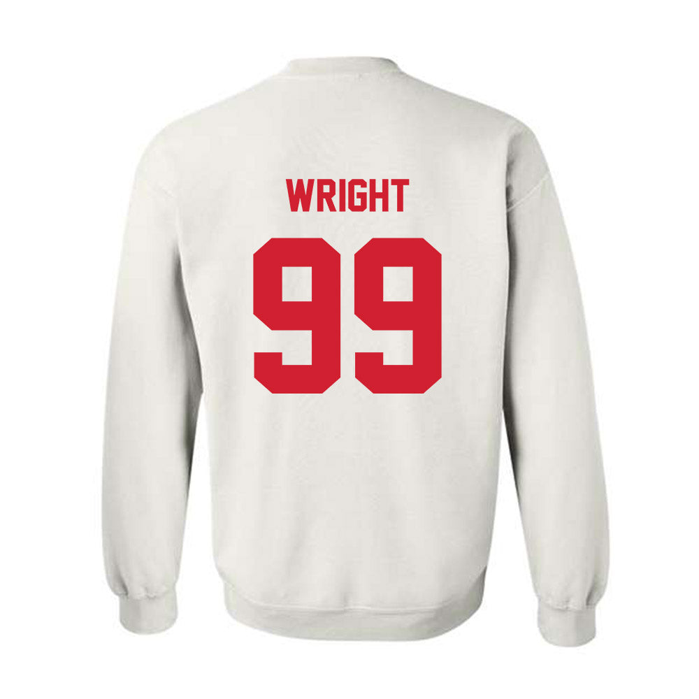 Arkansas State - NCAA Football : Quincy Wright - Classic Shersey Crewneck Sweatshirt-1