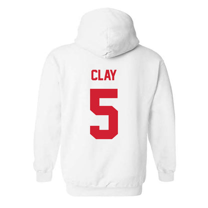 Arkansas State - NCAA Football : Kenyon Clay - Classic Shersey Hooded Sweatshirt-1