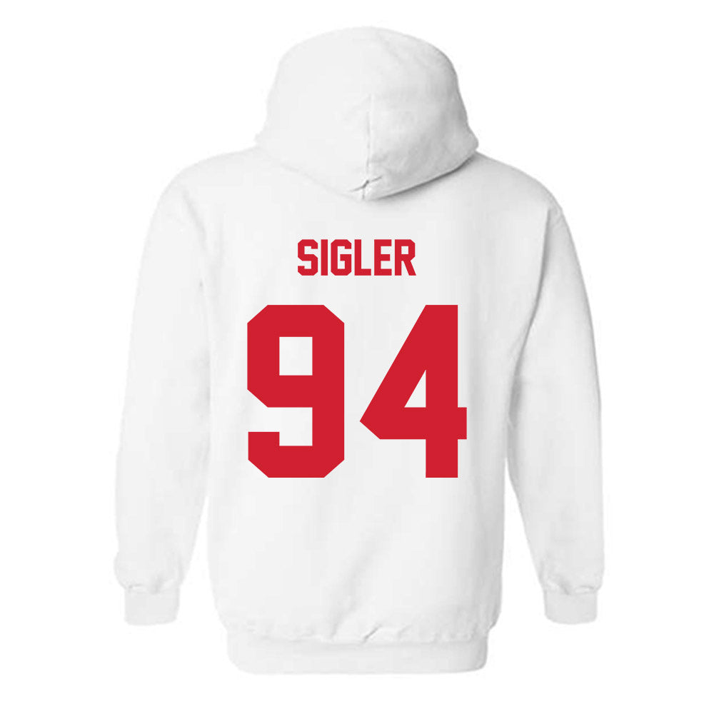 Arkansas State - NCAA Football : Cody Sigler - Classic Shersey Hooded Sweatshirt-1