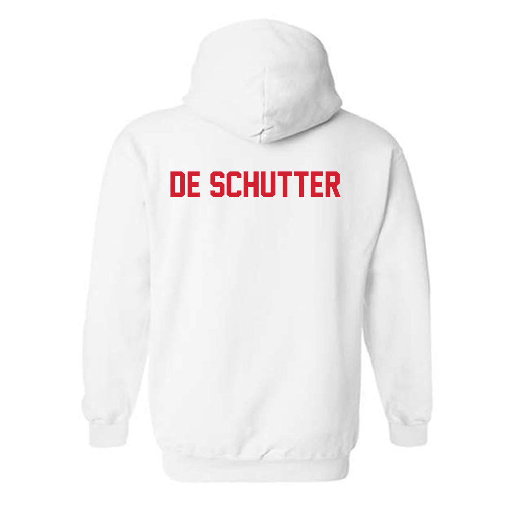 Arkansas State - NCAA Men's Golf : Anthony De Schutter - Hooded Sweatshirt
