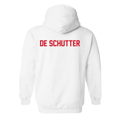 Arkansas State - NCAA Men's Golf : Anthony De Schutter - Hooded Sweatshirt