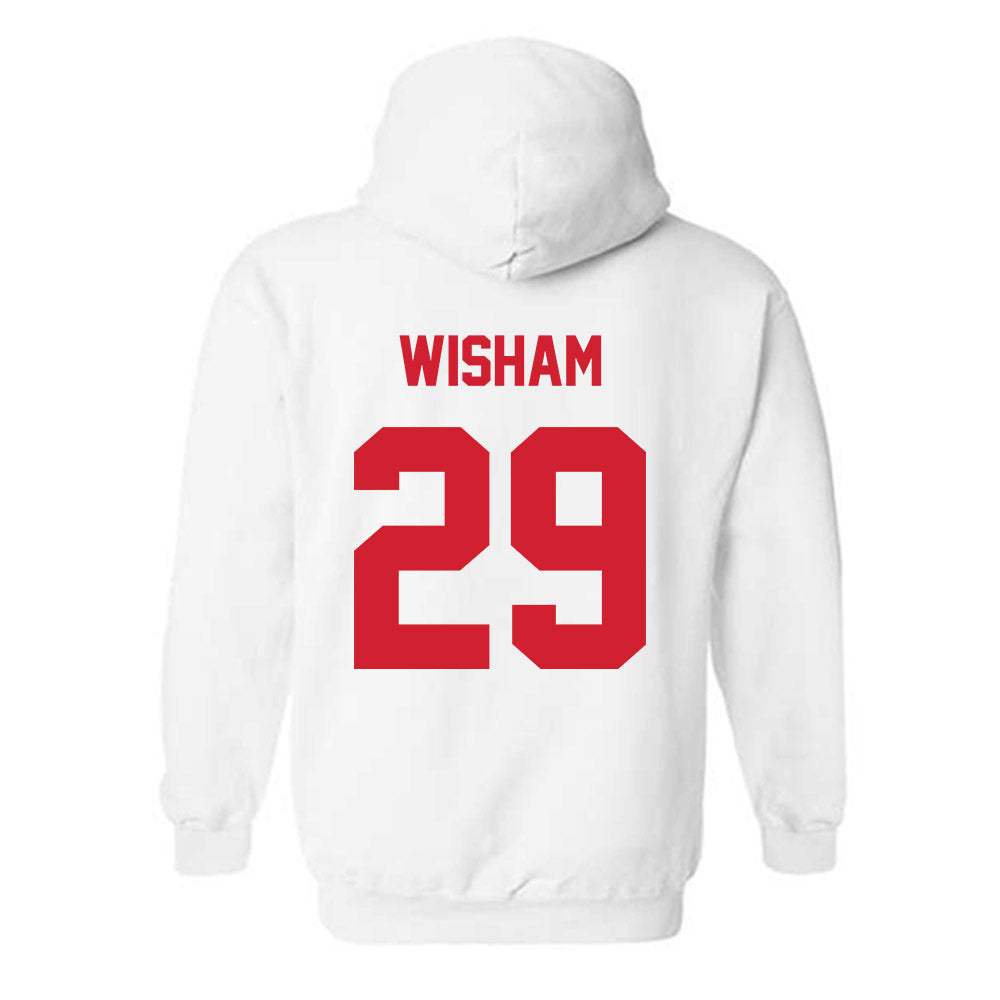 Arkansas State - NCAA Football : Luke Wisham - Classic Shersey Hooded Sweatshirt-1