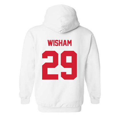 Arkansas State - NCAA Football : Luke Wisham - Classic Shersey Hooded Sweatshirt-1