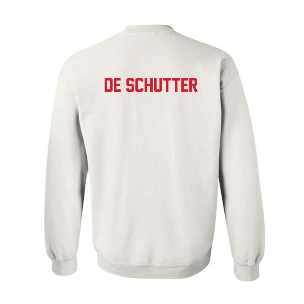 Arkansas State - NCAA Men's Golf : Anthony De Schutter - Crewneck Sweatshirt