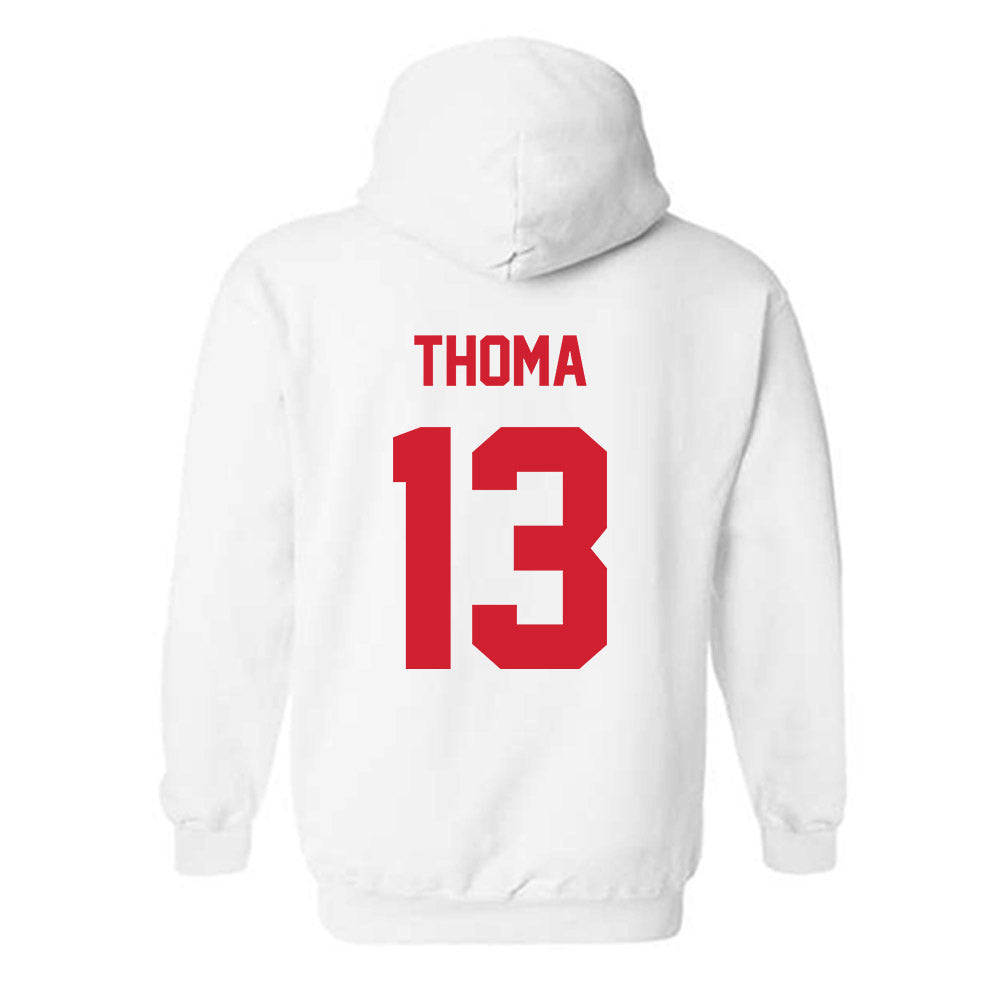 Arkansas State - NCAA Women's Bowling : Maggie Thoma - Hooded Sweatshirt