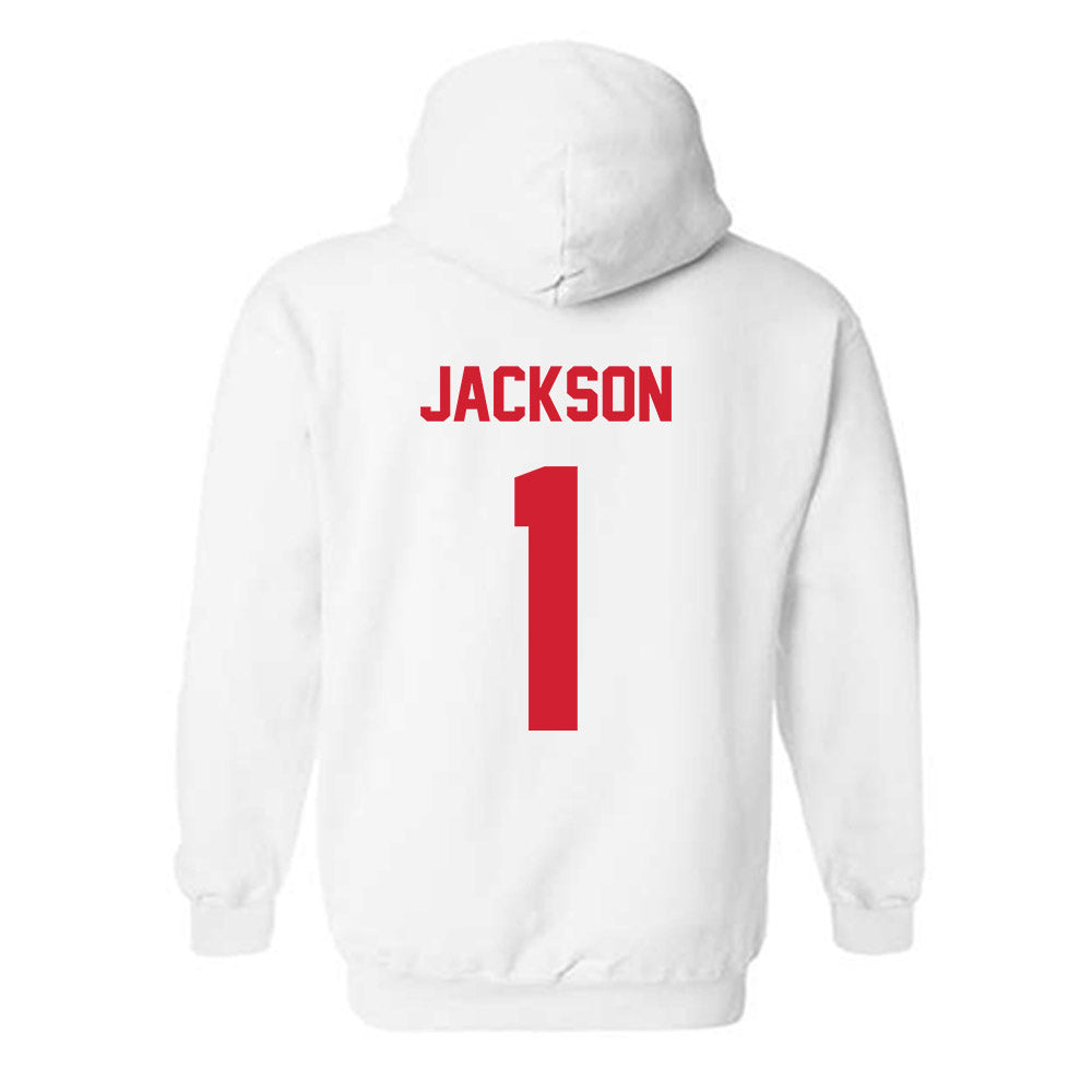 Arkansas State - NCAA Football : Braden Jackson - Classic Shersey Hooded Sweatshirt-1