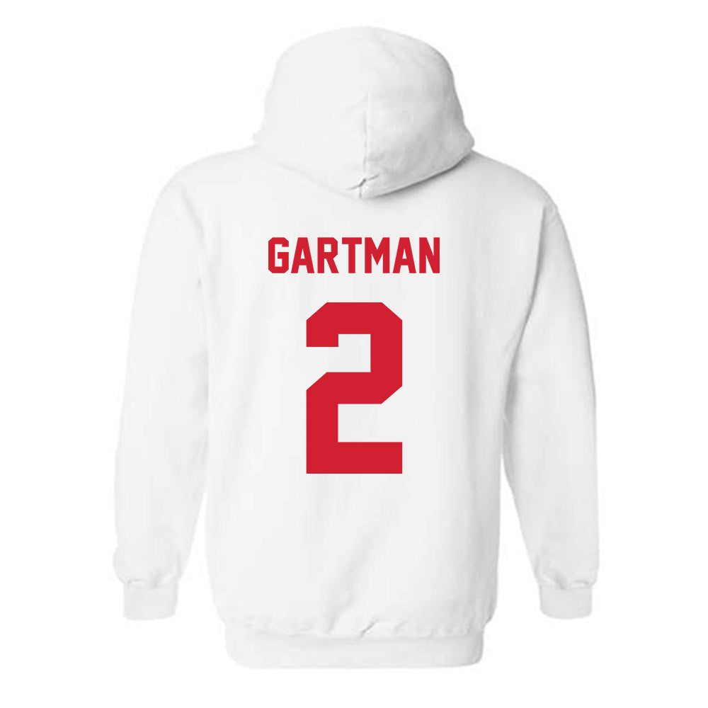 Arkansas State - NCAA Baseball : Drew Gartman - Classic Shersey Hooded Sweatshirt-1